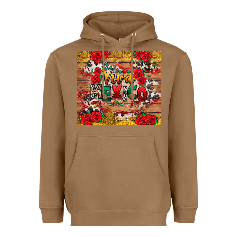 Viva Mexico Heavyweight Hoodie by texasbilliewilder | Teevron