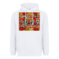 White Viva Mexico Heavyweight Hoodie - texasbilliewilder