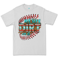 Dove Grey rub some dirt on it softball Premium Tee - HRA Design Shop