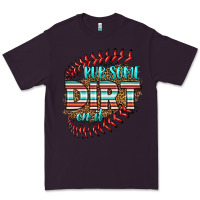 Plum rub some dirt on it softball Premium Tee - HRA Design Shop