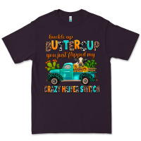 Plum buckle up buttercup you just flipped my crazy heif Premium Tee - AdoDesignShop