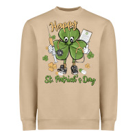 Mushroom happy st. patrick's day Heavyweight Sweatshirt - MaliasSmallBusiness