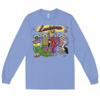 Colony Blue obsessive cup disorder mardi gras Long Sleeve Tee - MaliasSmallBusiness