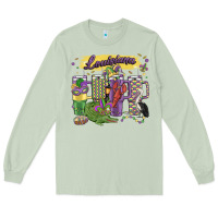 Matcha obsessive cup disorder mardi gras Long Sleeve Tee - MaliasSmallBusiness