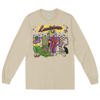 Mushroom obsessive cup disorder mardi gras Long Sleeve Tee - MaliasSmallBusiness