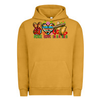 Pigment Peanut Butter Peace love cinco de mayo Urban Hoodie - FaDigitalArtStudio