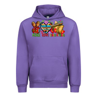 Tulip Peace love cinco de mayo Urban Hoodie - FaDigitalArtStudio