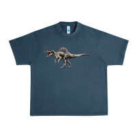 Midnight Navy Spinosaurus Urban Heavy Tee - LillyAllenDesigns