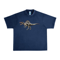 Navy Spinosaurus Urban Heavy Tee - LillyAllenDesigns
