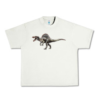 Pistachio Spinosaurus Urban Heavy Tee - LillyAllenDesigns