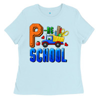 Baby Blue p re school Ladies Tee - RanaPortraitStore