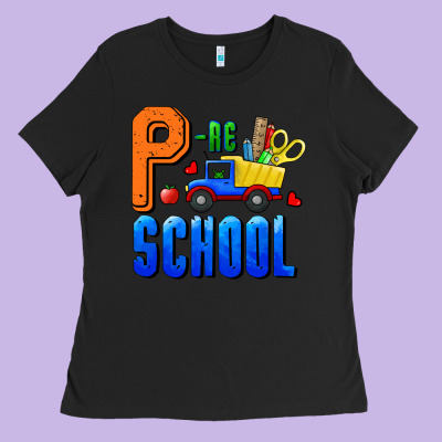 P Re School Ladies Tee Designed By Ranaportraitstore