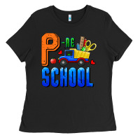 Black p re school Ladies Tee - RanaPortraitStore