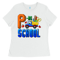 White p re school Ladies Tee - RanaPortraitStore