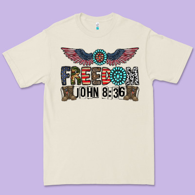 Freedom John Premium Tee Designed By Cowhidedigitalart