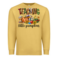 Antique Gold Teaching Little Pumpkins Premium Sweatshirt - texasbilliewilder