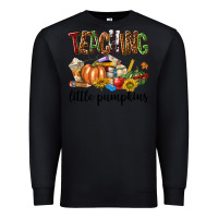 Black Teaching Little Pumpkins Premium Sweatshirt - texasbilliewilder