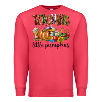 Cardinal Teaching Little Pumpkins Premium Sweatshirt - texasbilliewilder