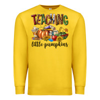 Lemon Teaching Little Pumpkins Premium Sweatshirt - texasbilliewilder
