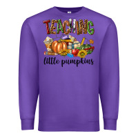 Purple Teaching Little Pumpkins Premium Sweatshirt - texasbilliewilder