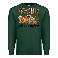 Sports Green Teaching Little Pumpkins Premium Sweatshirt - texasbilliewilder