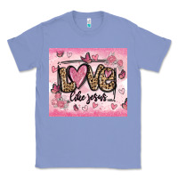 Colony Blue love like jesus Classic Tee - MaliasSmallBusiness