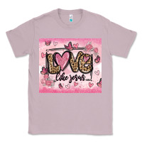 Lilac love like jesus Classic Tee - MaliasSmallBusiness