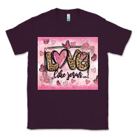 Plum love like jesus Classic Tee - MaliasSmallBusiness