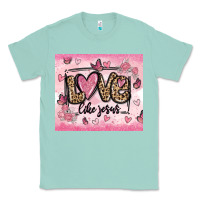 Seafoam love like jesus Classic Tee - MaliasSmallBusiness