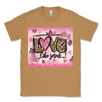 Toasted Coconut love like jesus Classic Tee - MaliasSmallBusiness