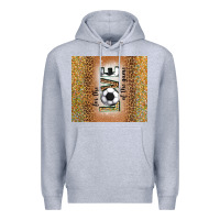 Heather Grey for the love of the game with soccer tumbler tbs Premium Hoodie - TumblerDesignByShophia