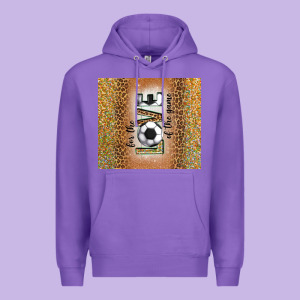 For The Love Of The Game With Soccer Tumbler Tbs Premium Hoodie Designed By Tumblerdesignbyshophia