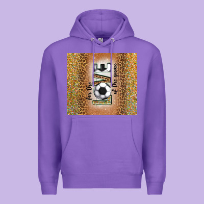 For The Love Of The Game With Soccer Tumbler Tbs Premium Hoodie Designed By Tumblerdesignbyshophia