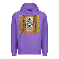 Purple for the love of the game with soccer tumbler tbs Premium Hoodie - TumblerDesignByShophia