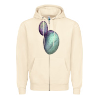 Sandshell Opunthia Santa Rita Cactus Zipper Hoodie - LillyAllenDesigns