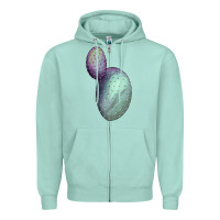 Opunthia Santa Rita Cactus Zipper Hoodie | Teevron