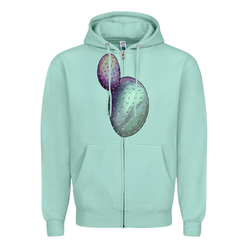 Opunthia Santa Rita Cactus Zipper Hoodie by LillyAllenDesigns | Teevron