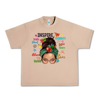 Burro Teacher messy bun caucasian Urban Heavy Tee - NancyCooperArtShop