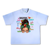 Grape Ice Teacher messy bun caucasian Urban Heavy Tee - NancyCooperArtShop