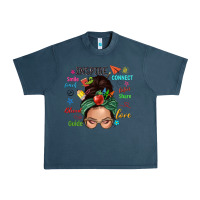 Teacher Messy Bun Caucasian Urban Heavy Tee | Teevron