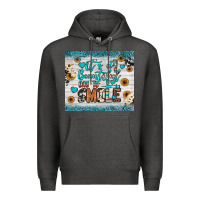 Charcoal Heather it’s a beautiful day to smile Premium Hoodie - JahusDesignShop