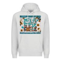 Dove Grey it’s a beautiful day to smile Premium Hoodie - JahusDesignShop