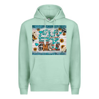 Seafoam it’s a beautiful day to smile Premium Hoodie - JahusDesignShop