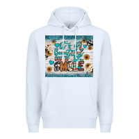 White it’s a beautiful day to smile Premium Hoodie - JahusDesignShop