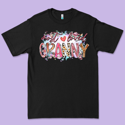 Most Loved Granny Premium Tee Designed By Racoondesign