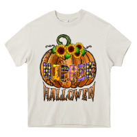 Cream hippie halloween Heavy Core Tee - CowhideDigitalArt