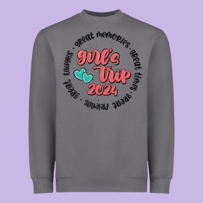 Girls Trip Heavyweight Sweatshirt Designed By Maliassmallbusiness