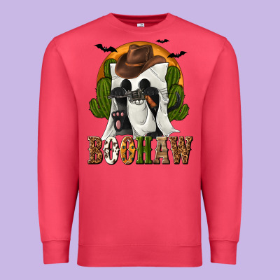 Boohaw Western Premium Sweatshirt Designed By Texasbilliewilder