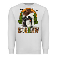 Dove Grey Boohaw Western Premium Sweatshirt - texasbilliewilder
