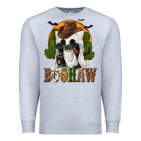 Heather Grey Boohaw Western Premium Sweatshirt - texasbilliewilder